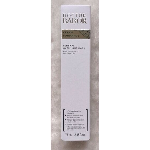 NIB Doctor Babor Clean Performance Renewal Overnight Mask, 75 ml - Picture 11 of 15